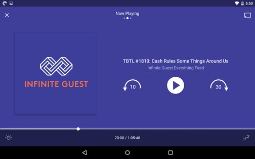 Pocket Casts 8.1. Скриншот 10