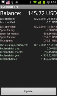 cluBalance 2.13z. Скриншот 2