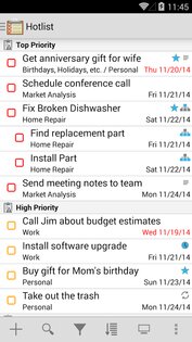 Универсальный список дел 4.6.0. Скриншот 2