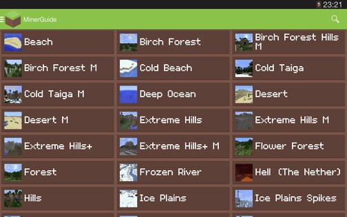 MinerGuide - For Minecraft 6.1.4. Скриншот 12