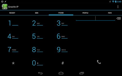 GrooVe IP 4.7.1. Скриншот 1