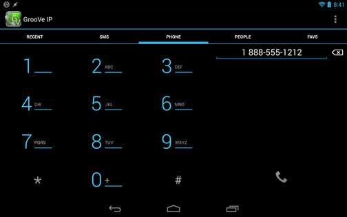 GrooVe IP 4.7.1. Скриншот 2