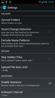 Dropsync – автосинхронизация с Dropbox 7.3.6. Скриншот 3