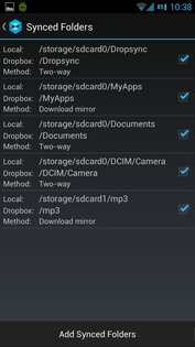 Dropsync – автосинхронизация с Dropbox 7.3.6. Скриншот 5