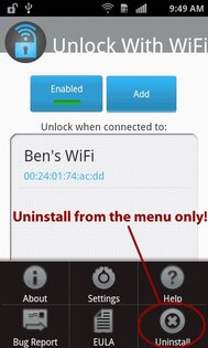 Unlock With WiFi 2.7. Скриншот 6