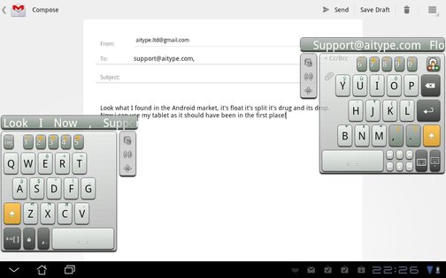 A.I.type keyboard 1.9.9.8. Скриншот 9