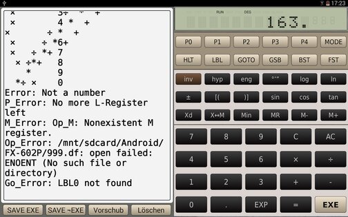 CASIO FX-602P 3.1.3. Скриншот 15