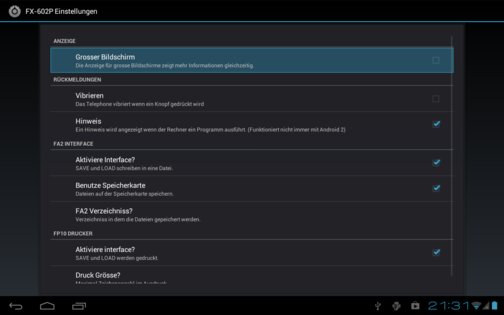 CASIO FX-602P 3.1.3. Скриншот 21