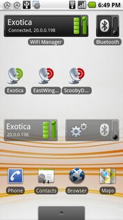 Bluetooth Widget 2.0. Скриншот 1