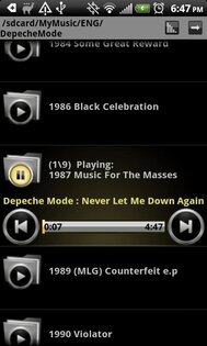 Folder Player 5.36. Скриншот 1