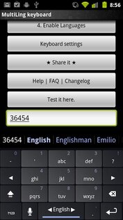Multiling O Keyboard + emoji 2.0.39. Скриншот 3