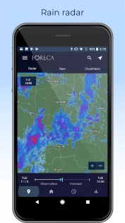 Foreca Weather 4.76.0. Скриншот 2