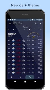 Foreca Weather 4.76.0. Скриншот 3
