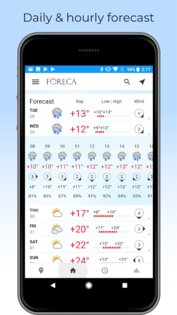 Foreca Weather 4.76.0. Скриншот 5