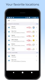 Foreca Weather 4.76.0. Скриншот 7
