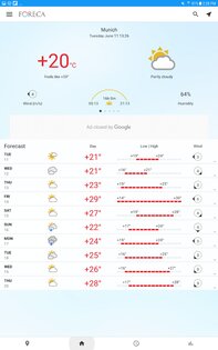 Foreca Weather 4.76.0. Скриншот 9