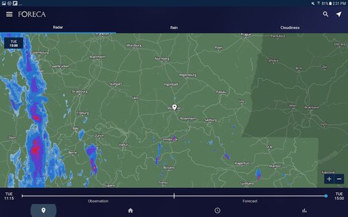 Foreca Weather 4.76.0. Скриншот 10