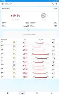 Foreca Weather 4.76.0. Скриншот 20