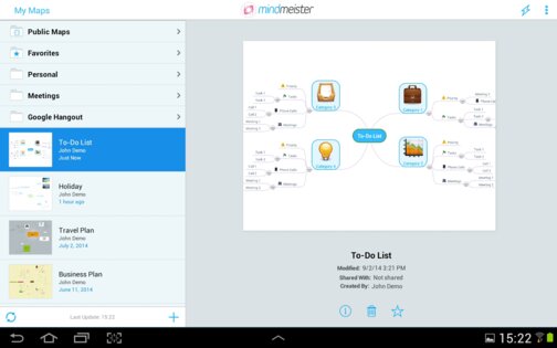 MindMeister – майндмэппинг на смартфоне 7.2.11. Скриншот 9