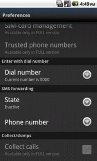 Spy SMS Control 1.1. Скриншот 2
