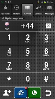 Acrobits Softphone 4.8. Скриншот 1