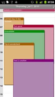 Calendroid 1.3.7. Скриншот 2