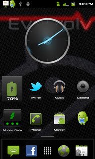 Ice Cream Sandwich Clock 3.0. Скриншот 2