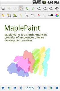 MaplePaint 1.3.1. Скриншот 1