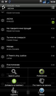 Minilyrics 1.0.8. Скриншот 3