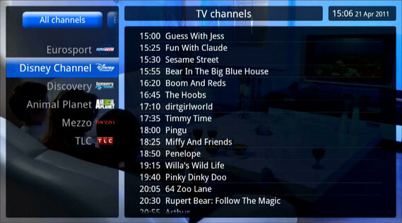 NetUP TV 2.2.2. Скриншот 1