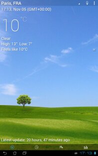 3D flip clock & weather 8.92.1. Скриншот 10