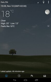 3D flip clock & weather 8.92.1. Скриншот 17