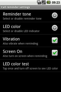 Missed Call Reminder 2.1. Скриншот 3