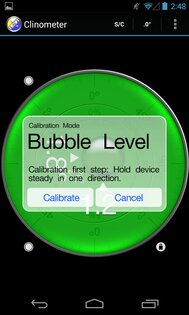 Clinometer 3.0. Скриншот 3