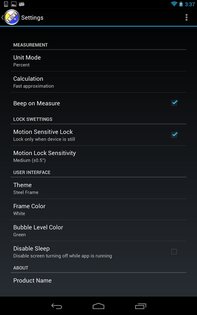 Clinometer 3.0. Скриншот 19
