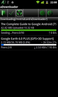 aDownloader 1.0.9.2. Скриншот 2