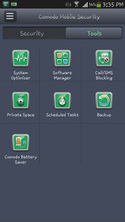 Comodo Mobile Security 2.8.2. Скриншот 3