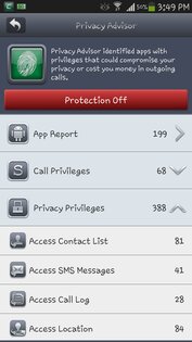 Comodo Mobile Security 2.8.2. Скриншот 7