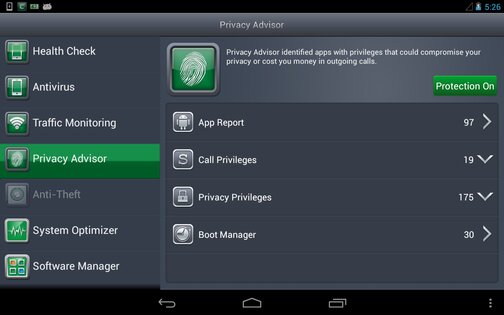 Comodo Mobile Security 2.8.2. Скриншот 19