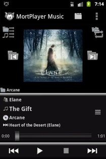 MortPlayer Music 1.2.5. Скриншот 1