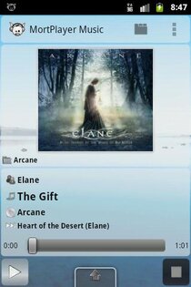 MortPlayer Music 1.2.5. Скриншот 2