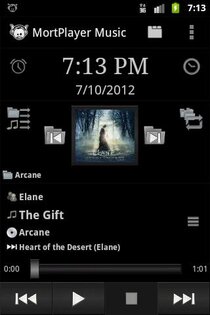 MortPlayer Music 1.2.5. Скриншот 3
