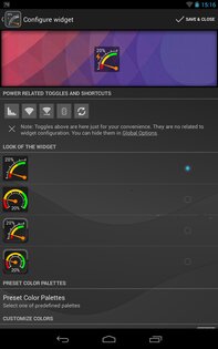 Gauge Battery Widget 2025 7.2.1. Скриншот 10