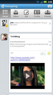 Formspring 1.5.1. Скриншот 1