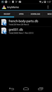 AnyMemo 10.12.2. Скриншот 1