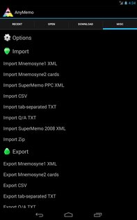 AnyMemo 10.12.2. Скриншот 5