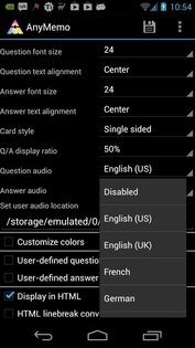 AnyMemo 10.12.2. Скриншот 10