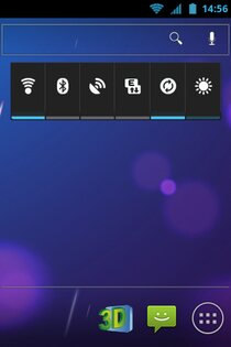 CC Launcher ICS Style (3D) 2.0.4. Скриншот 3