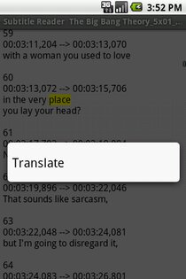 Subtitle Reader 1.1. Скриншот 2