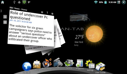 Vega 3D Launcher 1.0. Скриншот 2